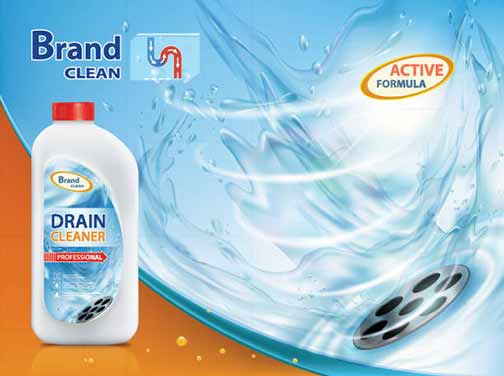 try to avoid using chemical drain cleaners.