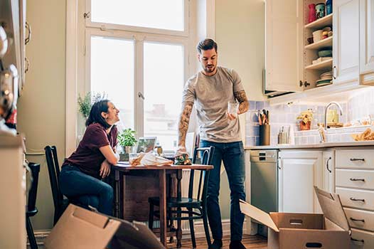 happy rental tenants in chicago.