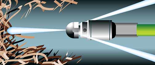 hydro jetting french drains in illinois.