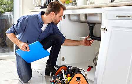 a home plumbing inspection