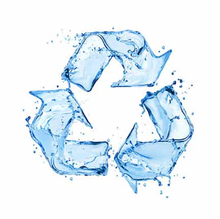 recycling is a good way to conserve water.