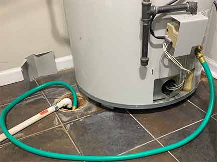 flush out water heater