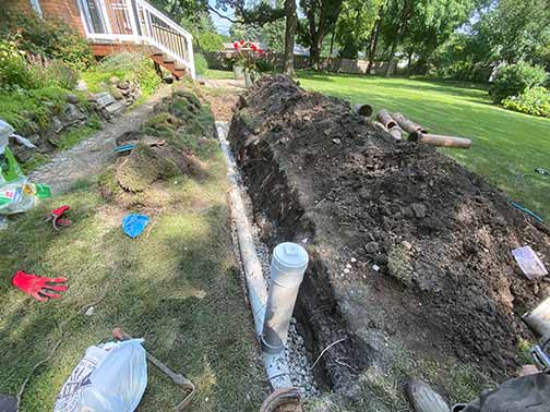 replacing older sewer lines can increase property value in illinois.