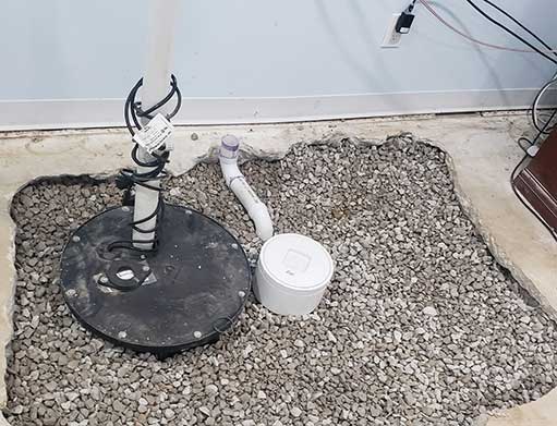 a sewage ejector pump installation in chicago.