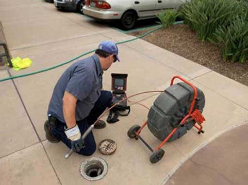 plumbers use a sewer camera inspection to find stubborn clogs.