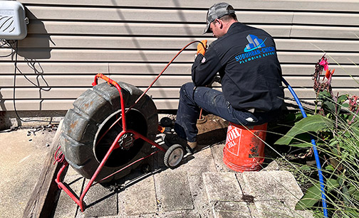 a professional sewer camera inspection in chicago