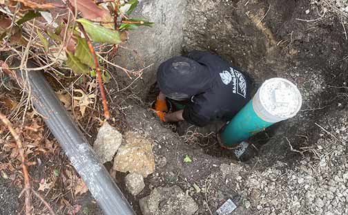 Winter Sewer Repairs