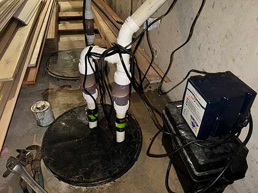 consider a sump pump battery backup for extra protection.