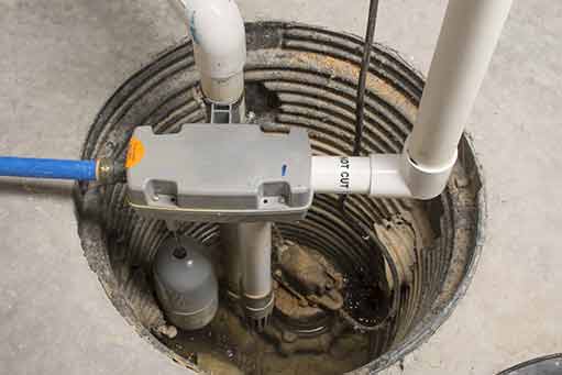 a sump pump backup in chicago.