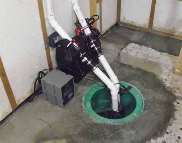 a sump pump replacement
