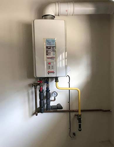 tankless water heater installation in chicago.